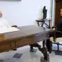 León XIV recibió a Marco Rubio en el Vaticano y llamó a trabajar incansablemente por la paz