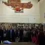 Presentan una instalación de Carlos Alcalde, en la Facultad de Artes