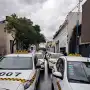 Taxistas de la Capital hicieron una caravana y elevaron quejas a la intendencia