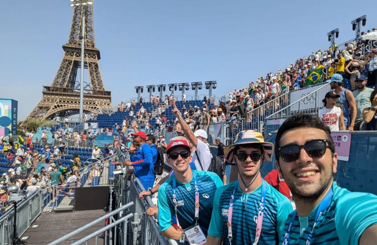 Alejandro Aménabar dijo presente en los Juegos Olímpicos de París 2024.