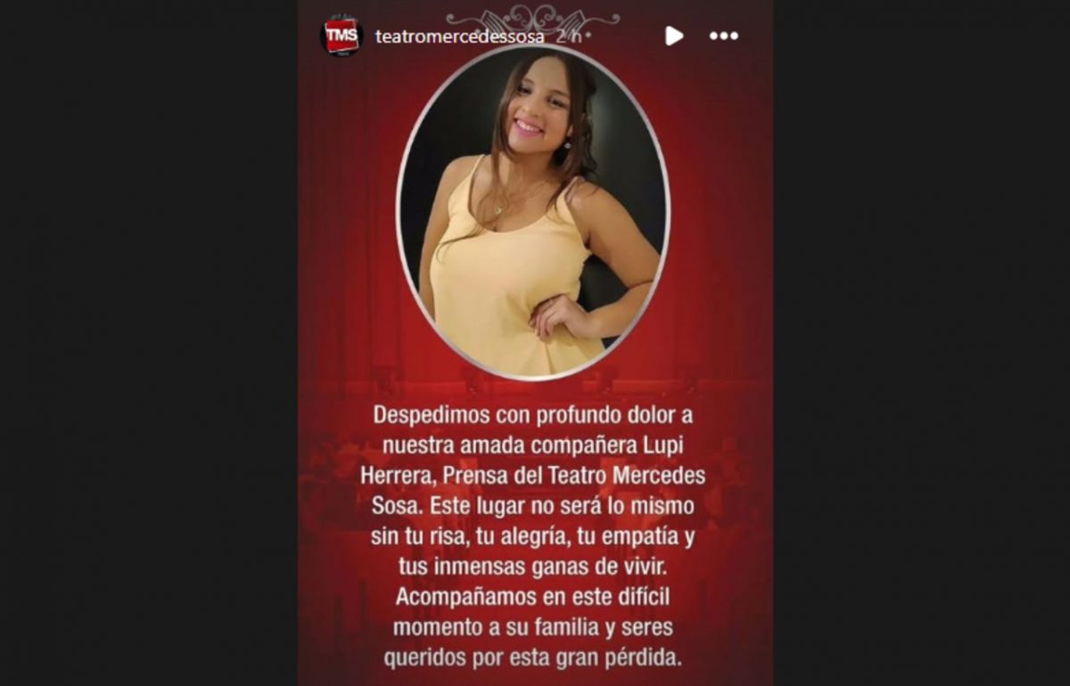 Dolor en el periodismo y la cultura tucumana por la muerte de Lupi Herrera