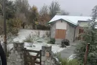 Se cumplió el pronóstico y llegó la nieve a Tafí del Valle