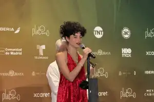 Camila Plaate cargó contra los vendepatrias en una premiación Iberoamericana