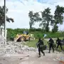La Provincia avanzó en la demolición de inmuebles erigidos en predios fiscales