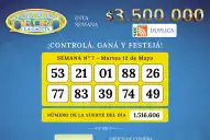 Los Números de Oro de LA GACETA del 12 de mayo de 2026