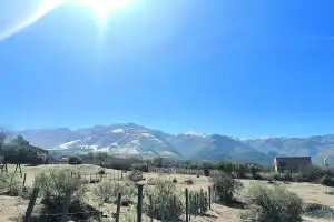 El día después de la nevada, el sol volvió a dominar la escena en Tafí del Valle