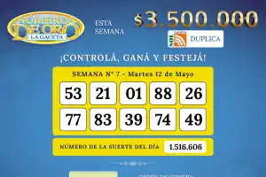 Los Números de Oro de LA GACETA del 12 de mayo de 2026