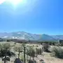 El día después de la nevada, el sol volvió a dominar la escena en Tafí del Valle