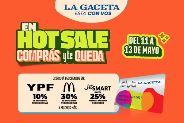LA GACETA se suma al Hot Sale con descuentos en suscripciones digitales y beneficios exclusivos