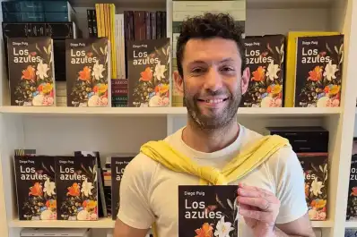 Diego Puig y un nuevo libro: el autor tucumano  presenta “Los Azules”