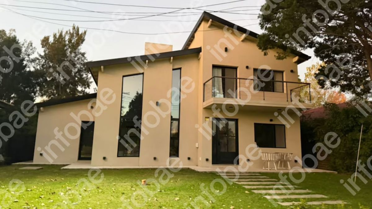 EN INDIO CUÁ. La casa que alquiló Manuel Adorni durante 18 meses.