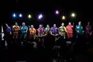 Fiesta de la murga Pa’Ladrar Fino, que cumple nueve años