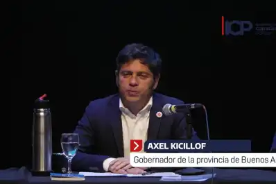 Militantes reclamaron por Cristina Kirchner en un acto de Kicillof y les respondieron con Axel presidente