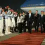 Visita de Trump a China: bienvenida con flores para una diplomacia dura