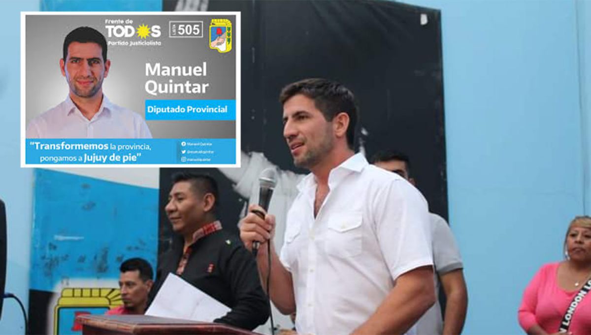 CONVERSIÓN. Después de ser candidato por el peronismo, Quintar abandonó el partido para 