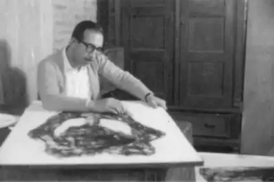 Un mural de Aurelio Salas vivió “escondido” durante 38 años en una casa de Las Estancias