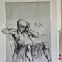 Un mural de Aurelio Salas vivió “escondido” durante 38 años en una casa de Las Estancias