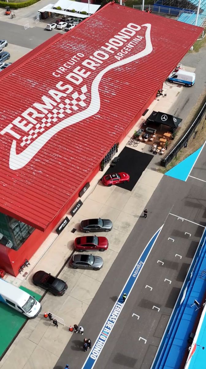 Circuito de Las Termas de Rio Hondo antes de iniciar el AMG Experience. 