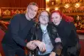 El emotivo reencuentro entre Charly García y Julio Bocca en el Teatro Colón