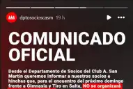 Sin colectivos de San Martín a Salta: un estricto operativo de seguridad espera a los hinchas tucumanos