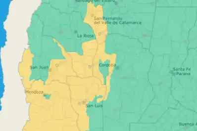 La ola de frío llegará junto a alertas meteorológicas por vientos de 100 km/h