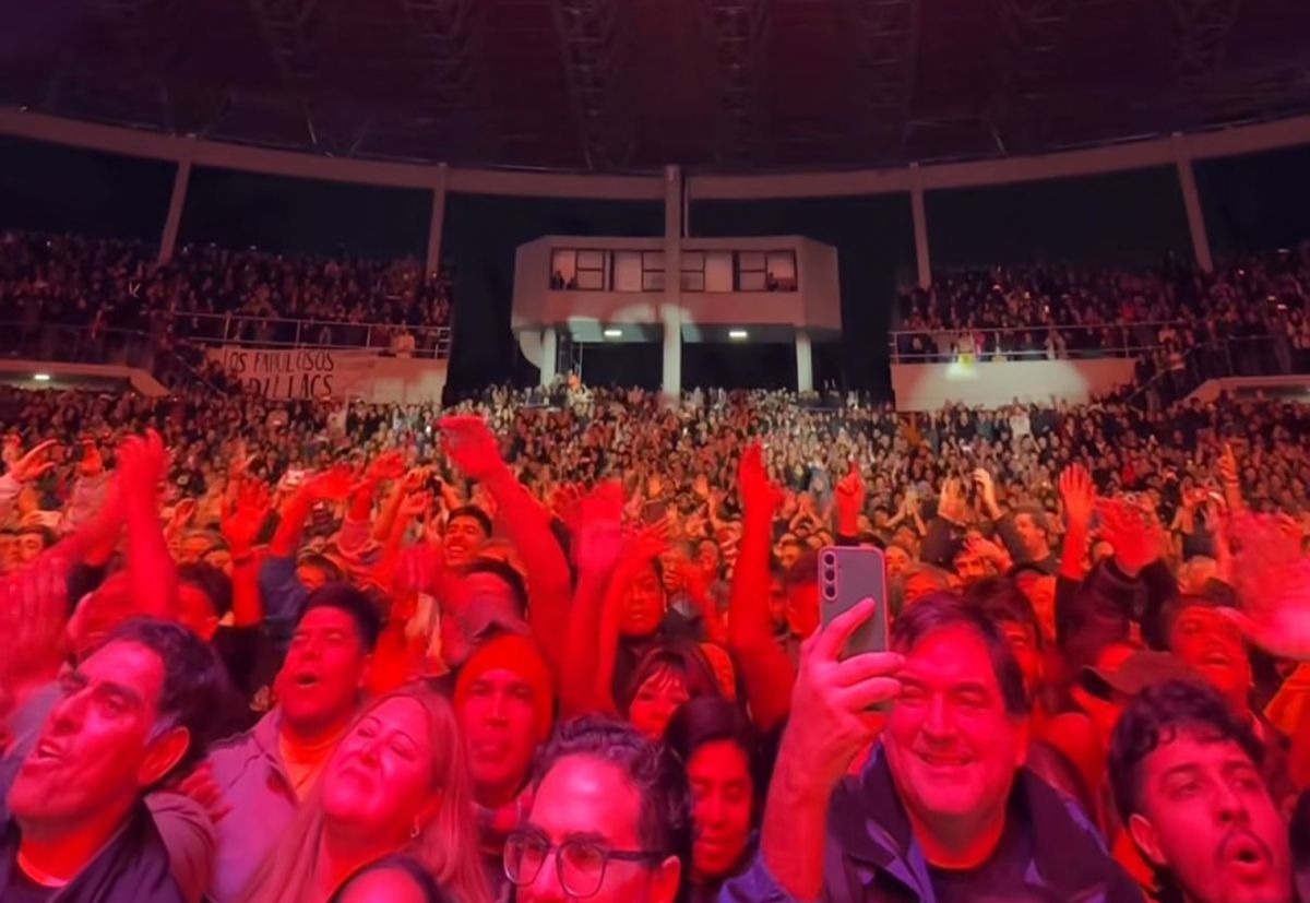 MULTITUD. El Palacio de los Deportes, colmado de gente.