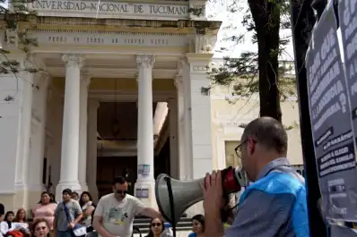 Docentes universitarios: Conadu anunció una semana de paro nacional y profundiza el conflicto con el Gobierno