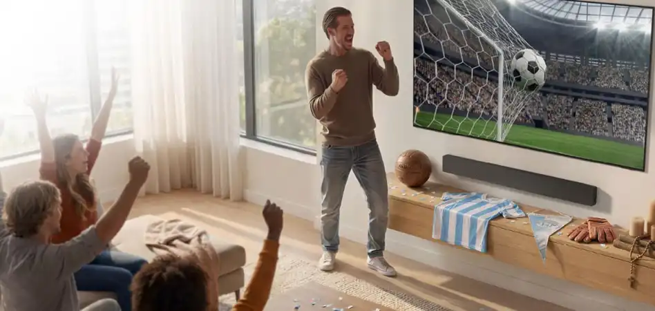 Cómo elegir un Smart TV para ver deportes: diferencias entre Crystal UHD, QLED, Neo QLED y OLED