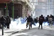 Represión y disturbios en las las protestas de Bolivia