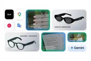 Google presentó sus nuevos anteojos con inteligencia artificial