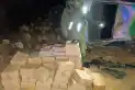 Volcó mientras manejaba alcoholizado y descubrieron que llevaba álbumes y figuritas del Mundial 2026 de contrabando