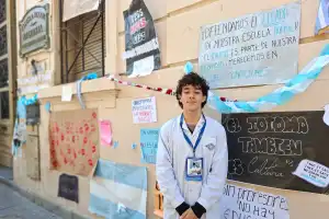 “No conozco otra cosa que no sea la Normal”: quién es Santiago Lucero, el chico que se volvió viral reclamando mejoras para su escuela