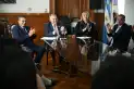 Transporte, obras públicas y una visita: la agenda entre Jaldo y Chahla