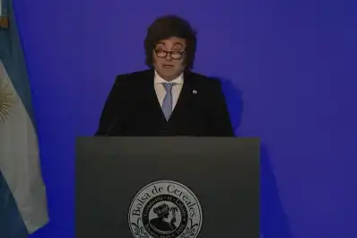 Javier Milei anunció una baja de retenciones al campo