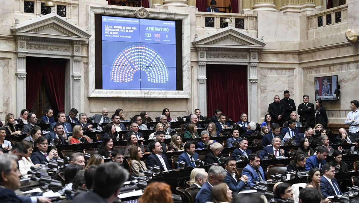 PRIMER PASO. La iniciativa de la Ley Hojarasca recibió ayer media sanción en Diputados.