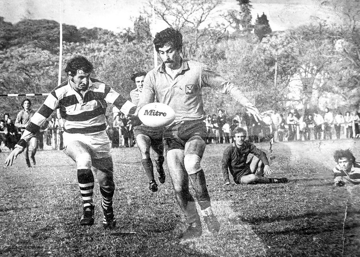 RUGBISTA. La vidriera deportiva alimentó el desconcierto social.