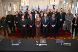 Jaldo recibió a la ministra Monteoliva en el primer Consejo Federal de Seguridad del NOA