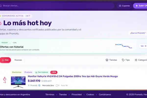 Cómo funciona la página argentina que encuentra descuentos y comprueba si valen la pena
