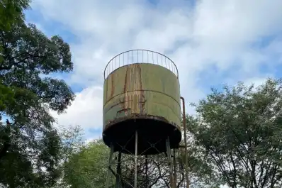 Recuerdos fotográficos: 1927. Trágica caída del tanque del parque 9 de Julio