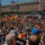 Manifestantes coparon Madrid para exigir la renuncia de Pedro Sánchez