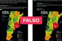 El mapa de actividad económica de las provincias que compartió Milei es falso y no pertenece al IAE