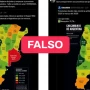 El mapa de actividad económica de las provincias que compartió Milei es falso y no pertenece al IAE