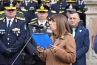 La Patria se construye todos los días, dijo Susana Montaldo durante el acto central por el 25 de Mayo en Tucumán