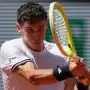 El inesperado festejo de Juan Manuel Cerúndolo tras eliminar al número uno del mundo en Roland Garros