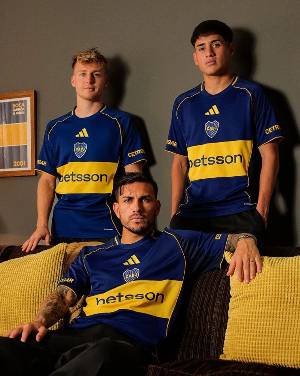 Boca presentó una camiseta retro por la Copa Libertadores 2001 y la estrenará ante Universidad Católica