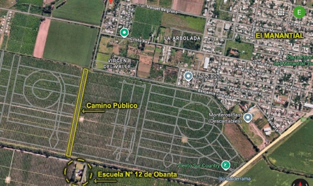 ESTRANGULAMIENTO. La oposición señaló que serán casi 2,5km de barrios privados sin una calle que los atraviese. 