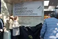 Polémica en la UNT por la autoría del proyecto que nombró al comedor “Juan Francisco Carreras”