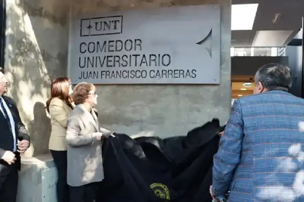 Polémica en la UNT por la autoría del proyecto que nombró al comedor “Juan Francisco Carreras”