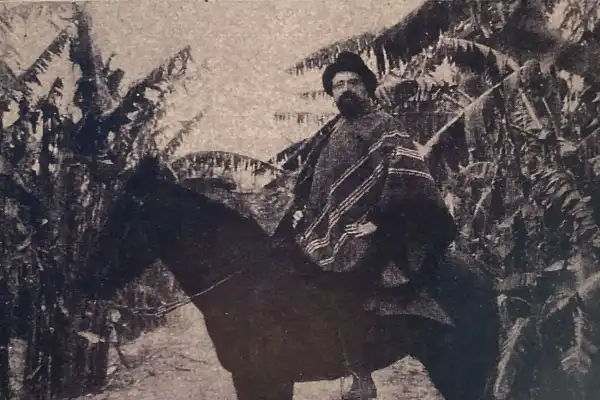 Recuerdos fotográficos: 1909. Blasco Ibáñez, autor de Sangre y arena, visita Tucumán