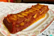 Budín de manzana sin harina: una opción proteica y apta para celíacos con solo tres ingredientes
